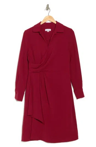 Calvin Klein Long Sleeve A-line Dress