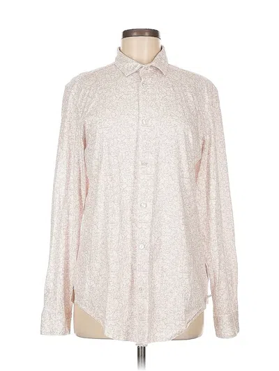 Pre-owned Calvin Klein Long Sleeve Button Down Shirt