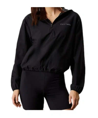 Calvin Klein Long Sleeve Casual Jacket In Black