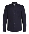 Calvin Klein Long-sleeve Shirt In Blue