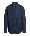 Calvin Klein Collared Shirt With Pocket And Long Sleeves