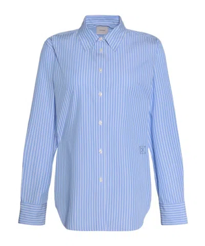 Calvin Klein Long Sleeve Shirt In Blue