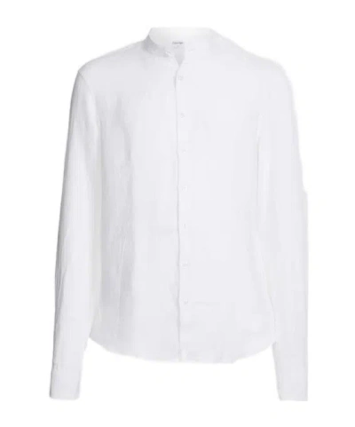Calvin Klein Long Sleeve Shirt In White