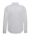 Calvin Klein Long-sleeved Cotton Shirt In White