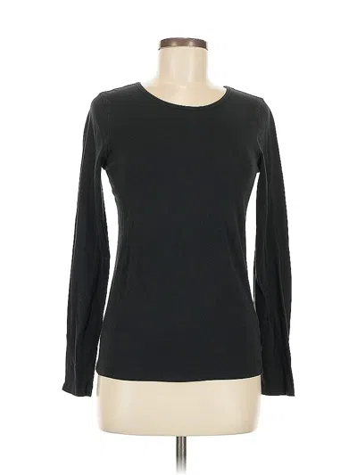 Pre-owned Calvin Klein Long Sleeve T-shirt In Black
