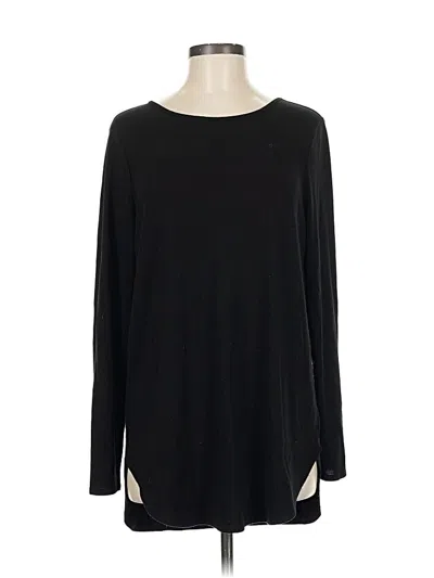 Pre-owned Calvin Klein Long Sleeve T-shirt In Black