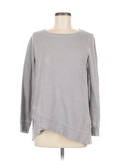Pre-owned Calvin Klein Long Sleeve T-shirt In Gray