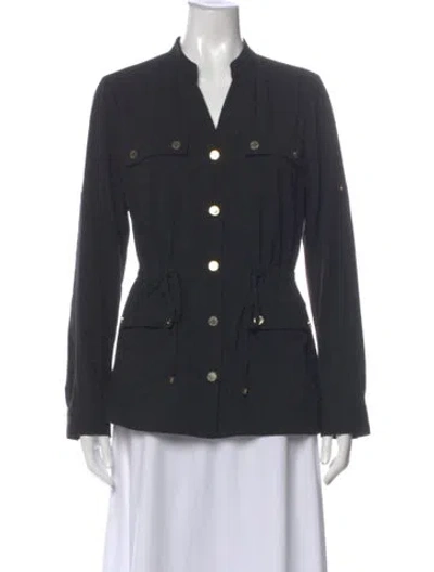 Pre-owned Calvin Klein Long Sleeve Top In Black