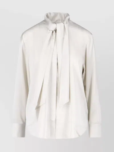 CALVIN KLEIN LONG SLEEVE TOP FEATURING BOW DETAIL