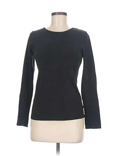 Pre-owned Calvin Klein Long Sleeve T-shirt In Black