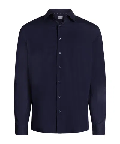 Calvin Klein Long-sleeved Shirt In Black