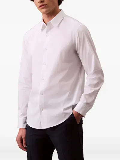 Calvin Klein Long-sleeved Shirt In White