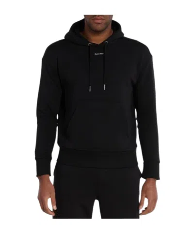 Calvin Klein Long-sleeved Sweater In Black