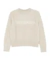 Calvin Klein Sweater In Blended Alpaca In Neutral