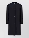 Calvin Klein Long Tailored Jacket Side Pockets In Black