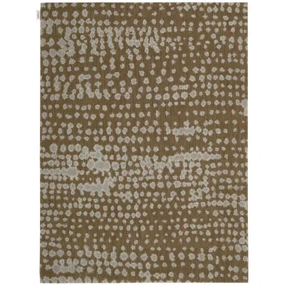 Calvin Klein Loom Select Abstract Wool Earth Area Rug