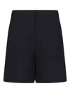 Calvin Klein Wide Lyocell Linen Shorts