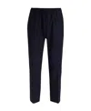 Calvin Klein Elastic Waist Casual Pants In Black