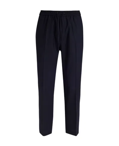 Calvin Klein Loose Waist Casual Pants In Black