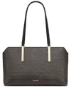 Calvin Klein Lori Signature Tote Bag