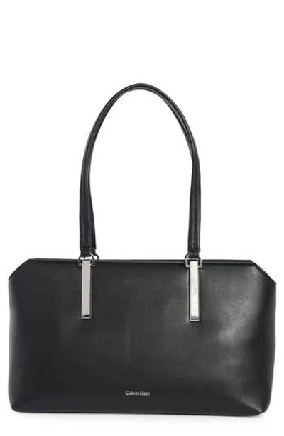Calvin Klein Lori Top Handle Shoulder Bag In Multi