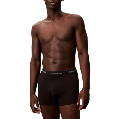 Calvin Klein Lot De 3 Boxers In Brown