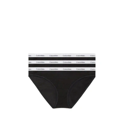 Calvin Klein Lot De 3 Culottes En Coton In Black