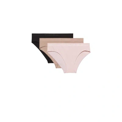 Calvin Klein Lot De 3 Culottes Seamless In Multi