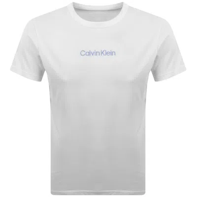 Calvin Klein Lounge Crew Neck T Shirt White