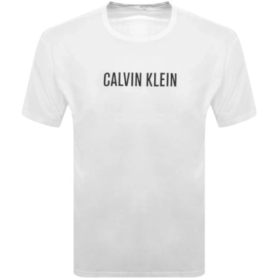 Calvin Klein Lounge Logo T Shirt White