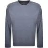 Calvin Klein Lounge Sweatshirt Blue In Gray
