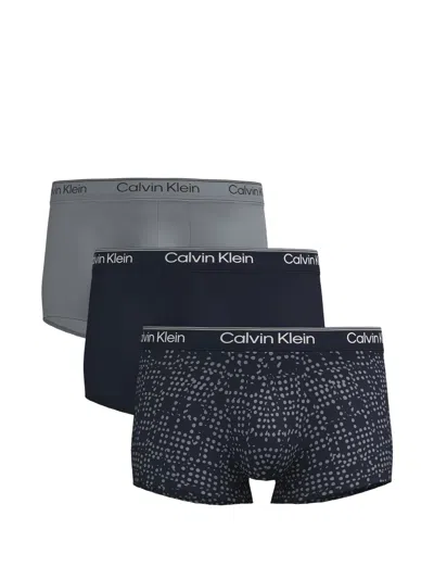 Calvin Klein Low-rise 3-pack Boxers In Multi