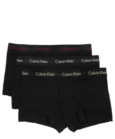 Calvin Klein Low Rise Boxer In Black