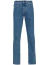 Calvin Klein Low-rise Slim Fit Jeans In Blue