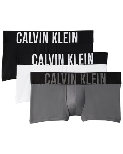 Calvin Klein Low Rise Trunk 3-pack In Multi