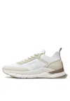Calvin Klein Low Top Lace Up Mix Sneakers In Multi