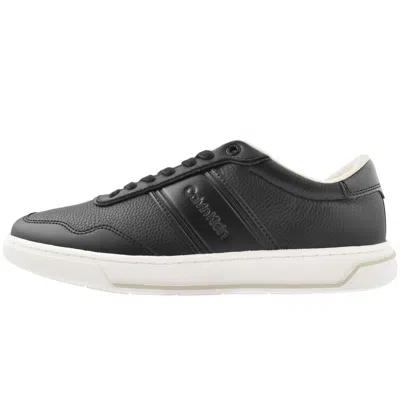 Calvin Klein Low Top Logo Trainers Black