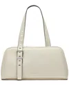 Calvin Klein Lowen Satchel Bag In Cherub White,black