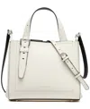 Calvin Klein Lowen Triple Compartment Adjustable Crossbody In Neutral