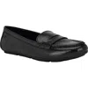 Calvin Klein Lunya Penny Loafer In Black Snake