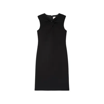 Calvin Klein Sleeveless Mini Dress In Black