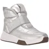 Calvin Klein Mabon Womens Nylon Slip-on Casual And Fashion Sneakers In Silver