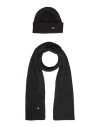Calvin Klein Man Accessories Set Black Size Onesize Polyamide, Viscose, Wool, Cashmere In Black
