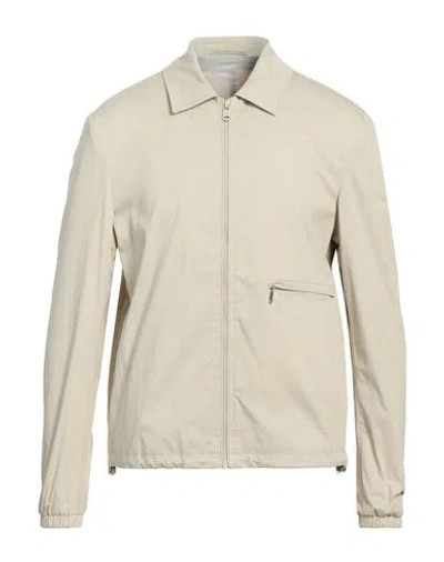 Calvin Klein Man Jacket Beige Size M Cotton, Nylon, Elastane