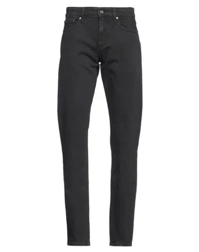 CALVIN KLEIN CALVIN KLEIN MAN JEANS BLACK SIZE 34W-32L COTTON, ELASTANE, RECYCLED COTTON