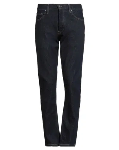 Calvin Klein Man Jeans Blue Size 31w-30l Cotton, Elastane