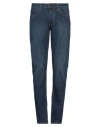 Calvin Klein Man Jeans Blue Size 31w-32l Cotton, Elastane In Blue