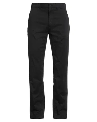 Calvin Klein Man Pants Black Size 33w-32l Cotton, Elastane