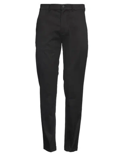 CALVIN KLEIN CALVIN KLEIN MAN PANTS BLACK SIZE 34W-32L COTTON, ELASTANE