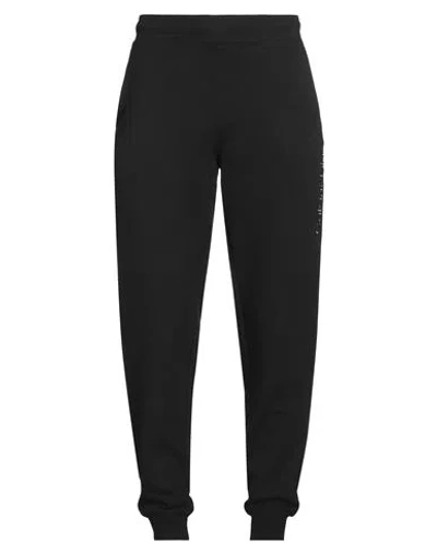 Calvin Klein Man Pants Black Size M Cotton, Recycled Polyester, Elastane